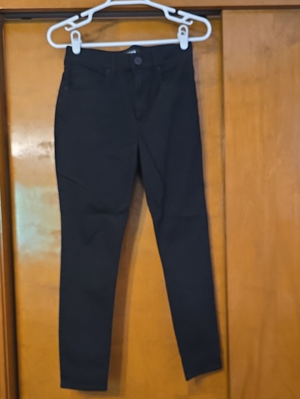 Express Women's Black Skinny Jeans - Sleek High-Rise Style